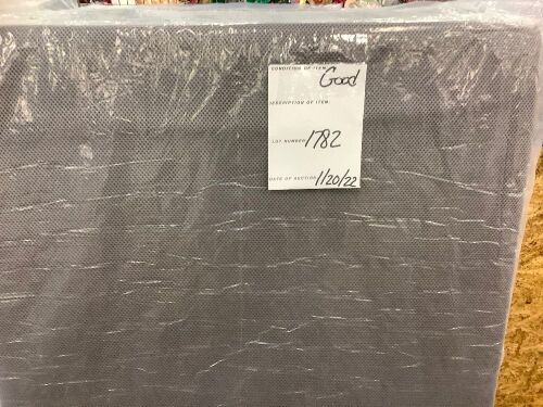 Folding Portable Mattress Topper w/ Plush Foam - 4in - Lot 1782