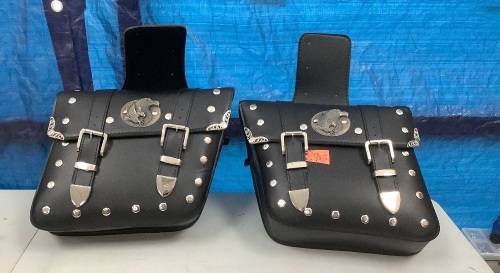 Motorcycle Saddle Bags - Lot 895