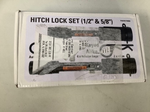 Towworks Lock Set - 1/2" & 5/8" - Lot 909
