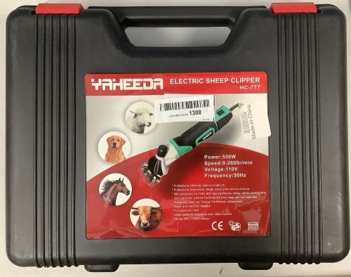Yaheeda Electric Sheed Clippers - Lot 911