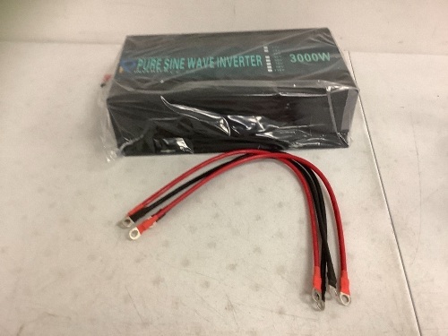 Pure Sine Wave Inverter, Untested, E-Commerce Return - Lot 18