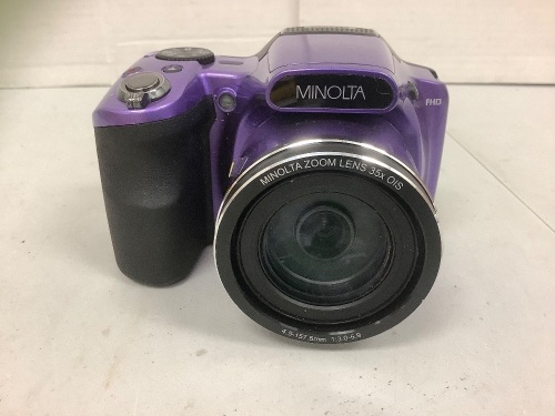 Minolta 20 Mega Pixels Digital Camera ONLY, E-Commerce Return, Powers Up - Lot 34