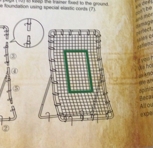 Baseball/Softball Training Net, Appears New - Lot 38