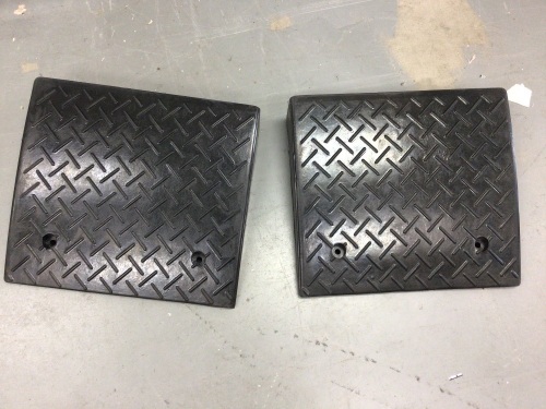 Lot of (2) Heavy Duty Curb Ramps, E-Commerce Return - Lot 40