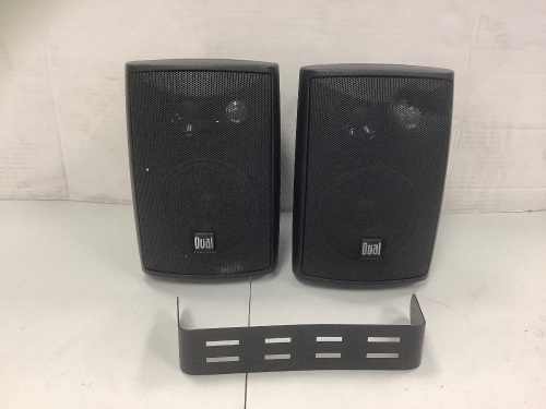 Dual Speakers, Dented, E-Commerce Return, Untested - Lot 60