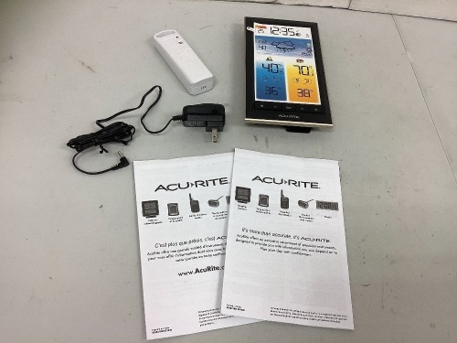 Acurite Weather Station, Powers Up, E-Commerce Return - Lot 123