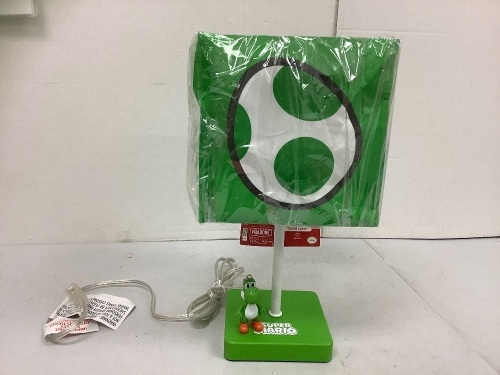 Super Mario Lamp, Untested, Appears New - Lot 124