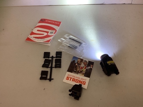 Streamlight Low Profile Tactical Light, Powers Up, E-Commerce Return - Lot 138