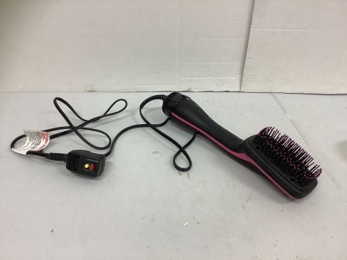 Revlon Styling Brush, E-Commerce Return, Slight Damage to Brush Pad, Powers Up - Lot 145