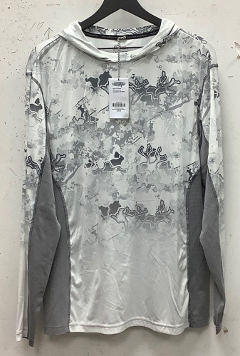 World Wide Sportsman Mens Hooded Shirt, L, Appears New - Lot 149