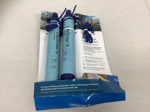 2 Pack Lifestraws, Appears New - Lot 156