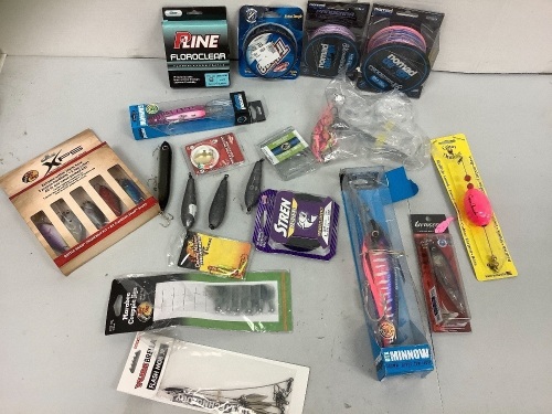 Lot of (20) Fishing Misc, E-Commerce Return - Lot 181