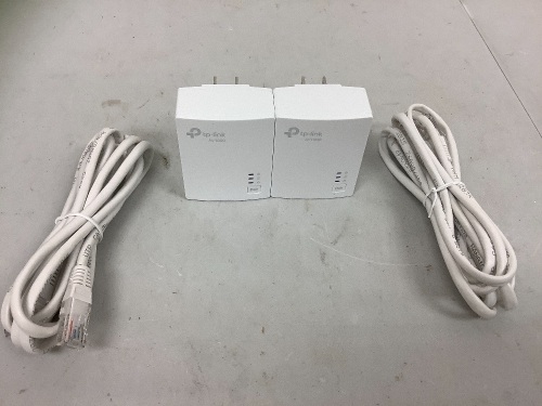 Tp-Link Gigabit Powerline Starter Kit, Powers Up, E-Commerce Return - Lot 188