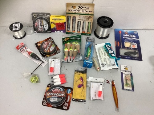 Lot of (20) Fishing Misc, E-Commerce Return - Lot 191