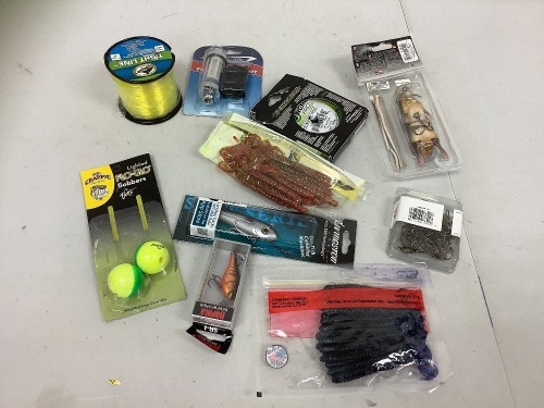 Lot of (10) Fishing Misc., E-Commerce Return - Lot 197