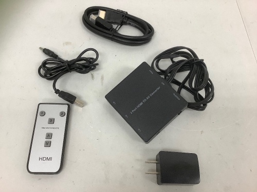 3 Port HDMI to AV Converter, E-Comm Return - Lot 232