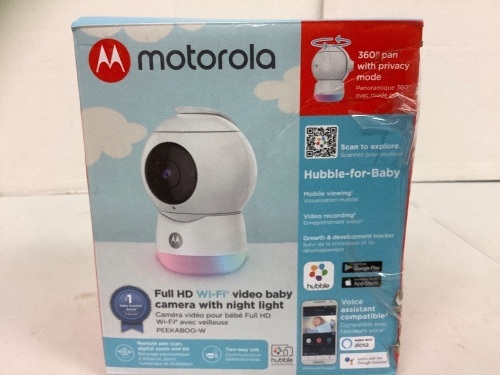 Motorola Baby Camera, Powers Up, E-Commerce Return - Lot 234