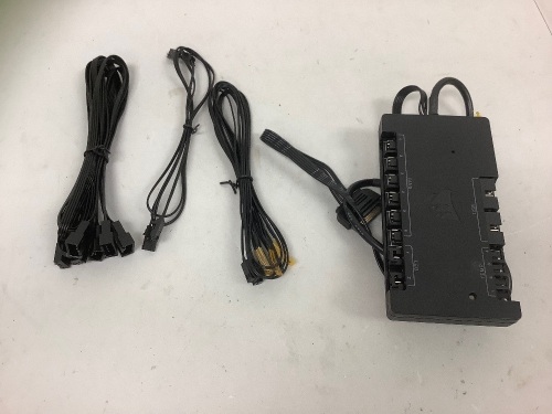 Commander Pro, RGB Lighting and Fan Speed Controller, E-Comm Return - Lot 266