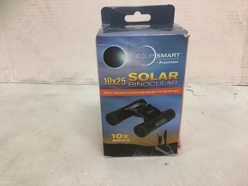 Solar Binocular, 10x25, E-Comm Return - Lot 343