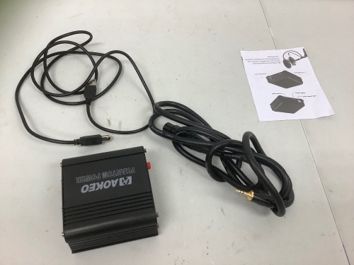 48V Phantom Power, E-Comm Return - Lot 401