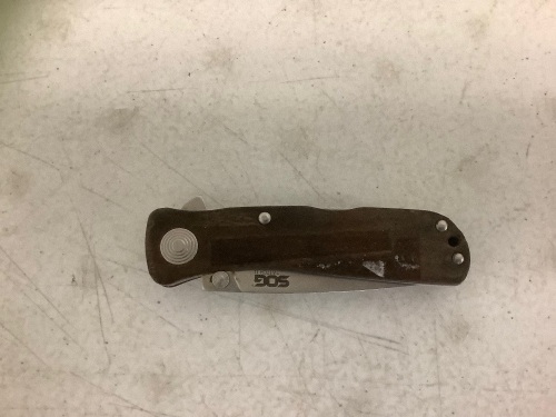 SOG Folding Knife, E-Comm Return - Lot 423