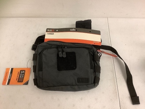 5.11 Tactical 2-Banger Bag, Appears New - Lot 474