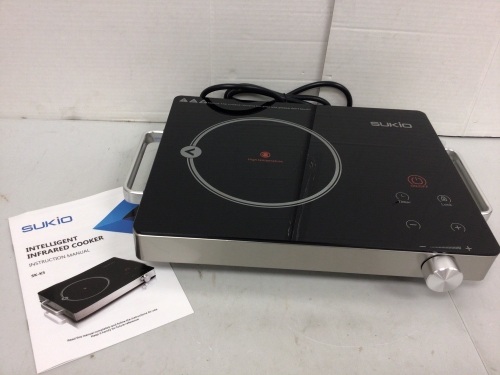 Single Burner Electric Cooker, Untested, E-Commerce Return - Lot 581