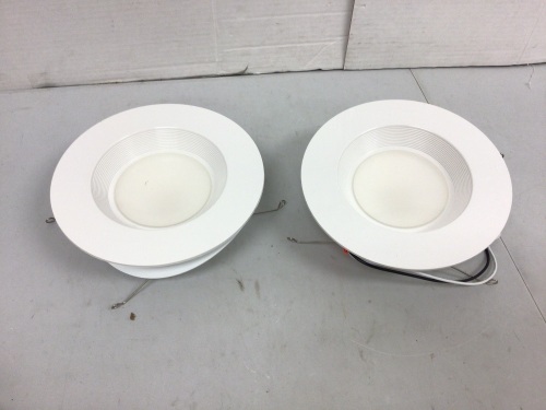 Lot of (6) Pairs In Ceiling Lights, E-Commerce Return - Lot 599