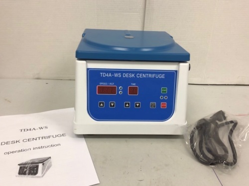 Desk Centrifuge, Powers Up, E-Commerce Return - Lot 600