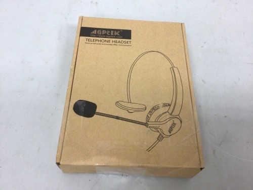 Corded Headset, E-Comm Return - Lot 618
