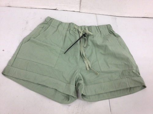 Womens Drawstring Lounge Shorts, Medium, E-Comm Return - Lot 644