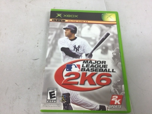 Xbox MLB 2K6 Game, E-Commerce Return - Lot 728