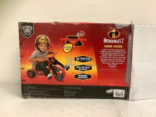 Incredibles 2 Junior Cruiser, E-Commerce Return - Lot 735