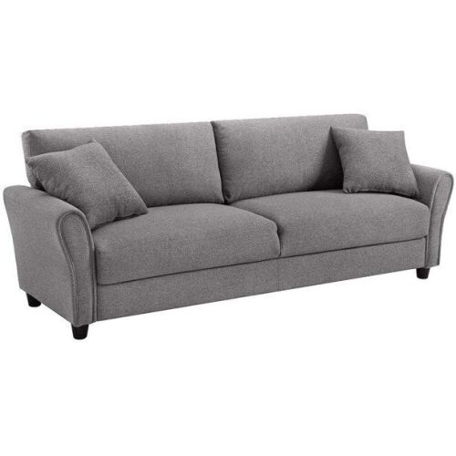 Tribesigns 85" Modern Upholstered Linen Sofa  - Lot 12