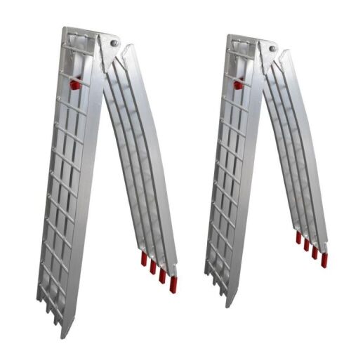 Heavy Duty Aluminum Loading Ramps 1' x 8' - Lot 48