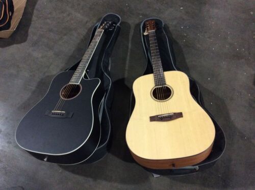Lot of (2) Donner Acoustic Guitars, Right Hand  - Lot 69