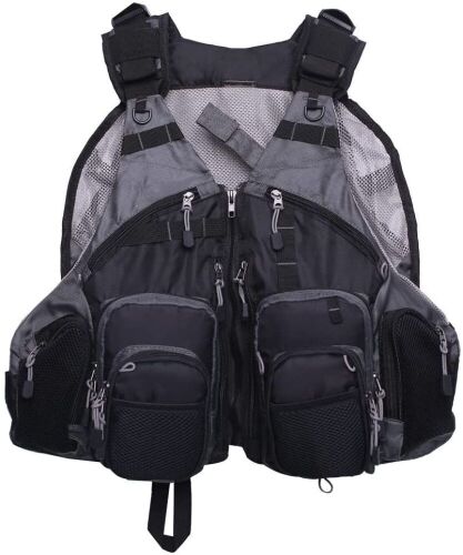 Lot of (2) Adjustable Fly Fishing Vest with Pockets  - Lot 188