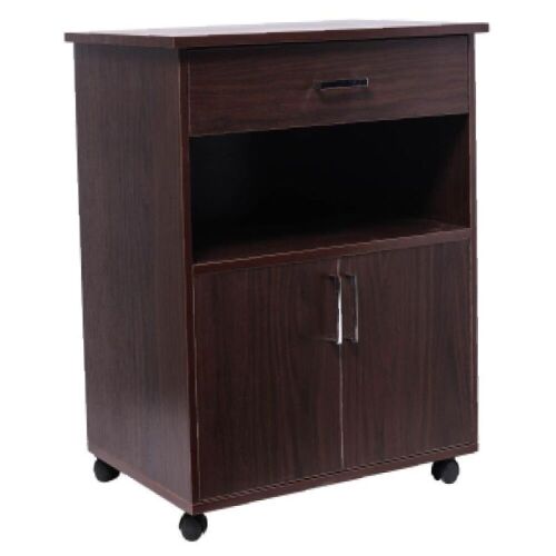 Single Drawer Rolling Storage Cabinet with 2 Doors  - Lot 254