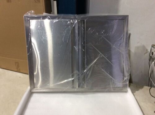 Exterior Stainless Steel Kitchen Doors, See Pics for Measurements - Lot 282