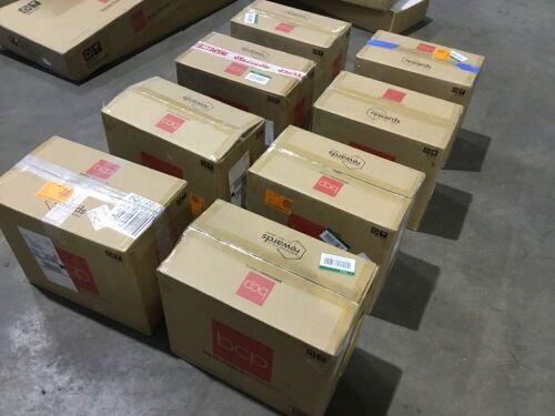 Lot of (8) Wicked Wanda Standing Animatronic Witch with Sounds, LED Eyes - 5ft - Lot 376