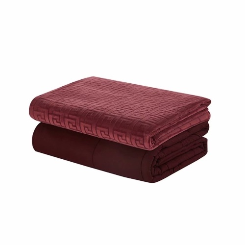 MerryLife Weighted Blanket - 15 lbs, 48"x72" Twin Size - Lot 447