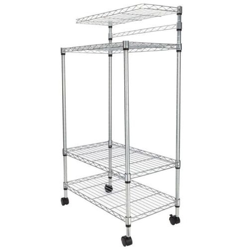 4 Layer Adjustable Kitchen Bakers Rack - Lot 561