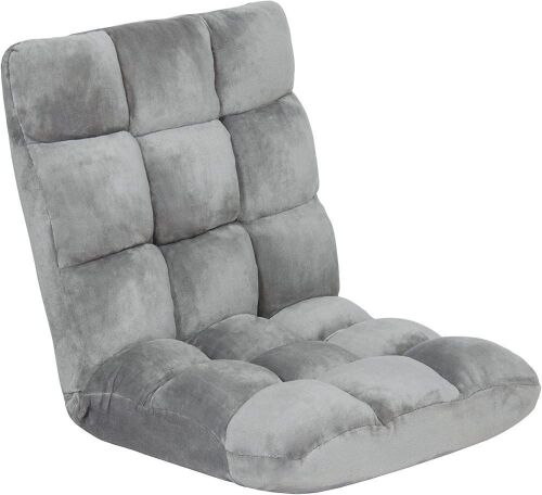 14-Position Memory Foam Folding Adjustable Gaming Floor Sofa Chair - Lot 567
