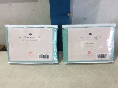 Lot of (2) Northern Nights Queen Size Down Blankets - Lot 583