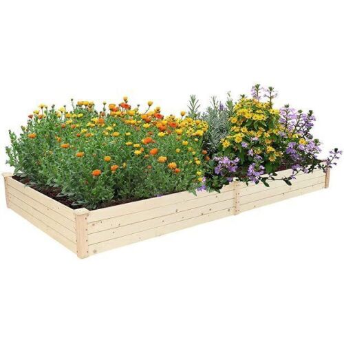 Vingli Raised Wooden Garden Bed  - Lot 585