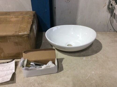13" x 16" White Sink  - Lot 612