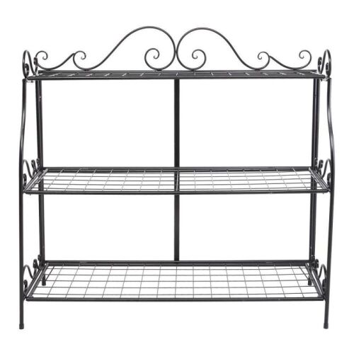 Decorative 3-Tier Metal Plant Stand Rack - Lot 634
