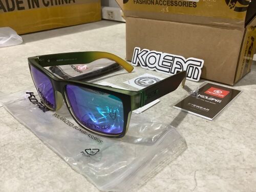 Lot of (4) KDEAM Polarized Sunglasses  - Lot 653