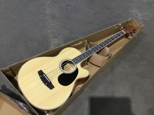 Acoustic Electric Bass Guitar w/ Equalizer, Truss Rod - Lot 678