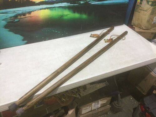 Lot of (2) Brazos 48" Free Form Pine Walking Sticks  - Lot 1084